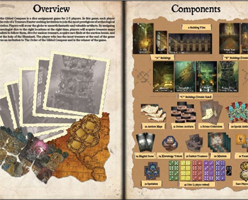 Boardgame Order of the Gilded Compass Bernd Eisenstein